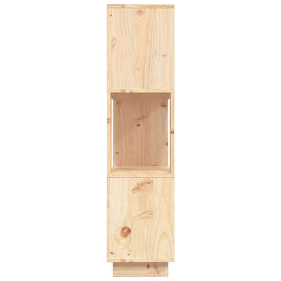 Boekenkast/kamerscherm 80x25x101 cm massief grenenhout MeubelReus