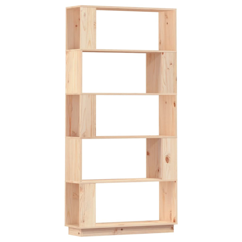Boekenkast/kamerscherm 80x25x163,5 cm massief grenenhout MeubelReus