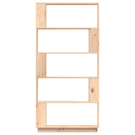Boekenkast/kamerscherm 80x25x163,5 cm massief grenenhout MeubelReus