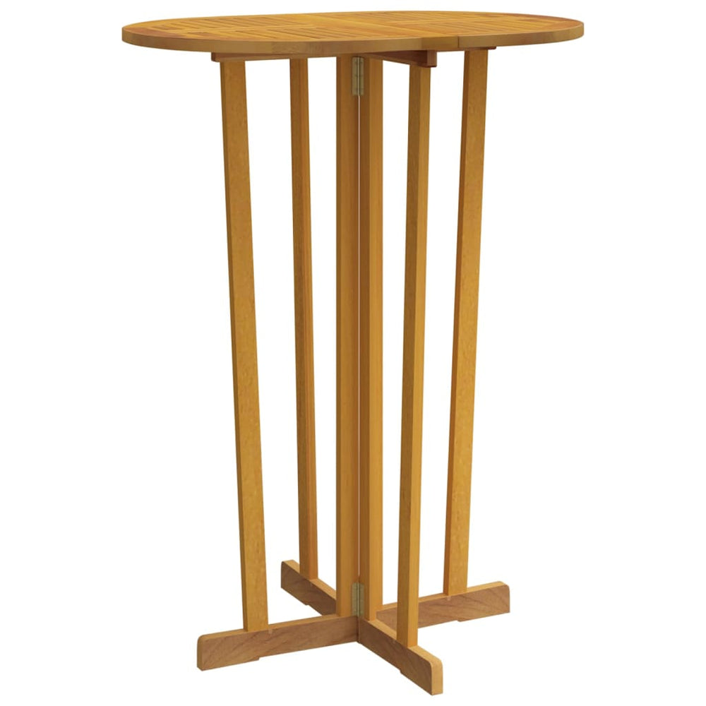 Bartafel inklapbaar 90x65x105 cm massief teakhout MeubelReus