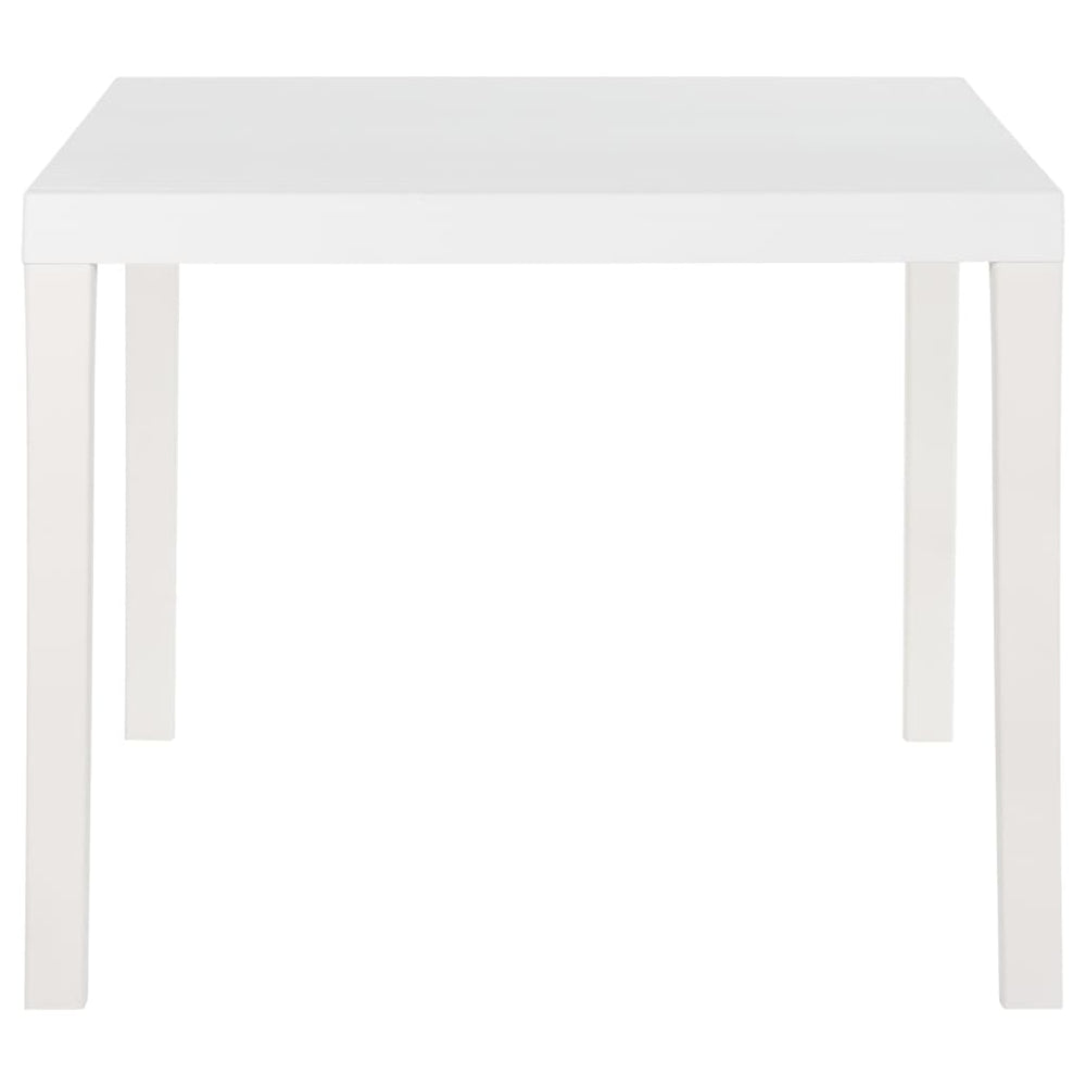 Tuintafel 150x90x72 cm polypropeen wit MeubelReus