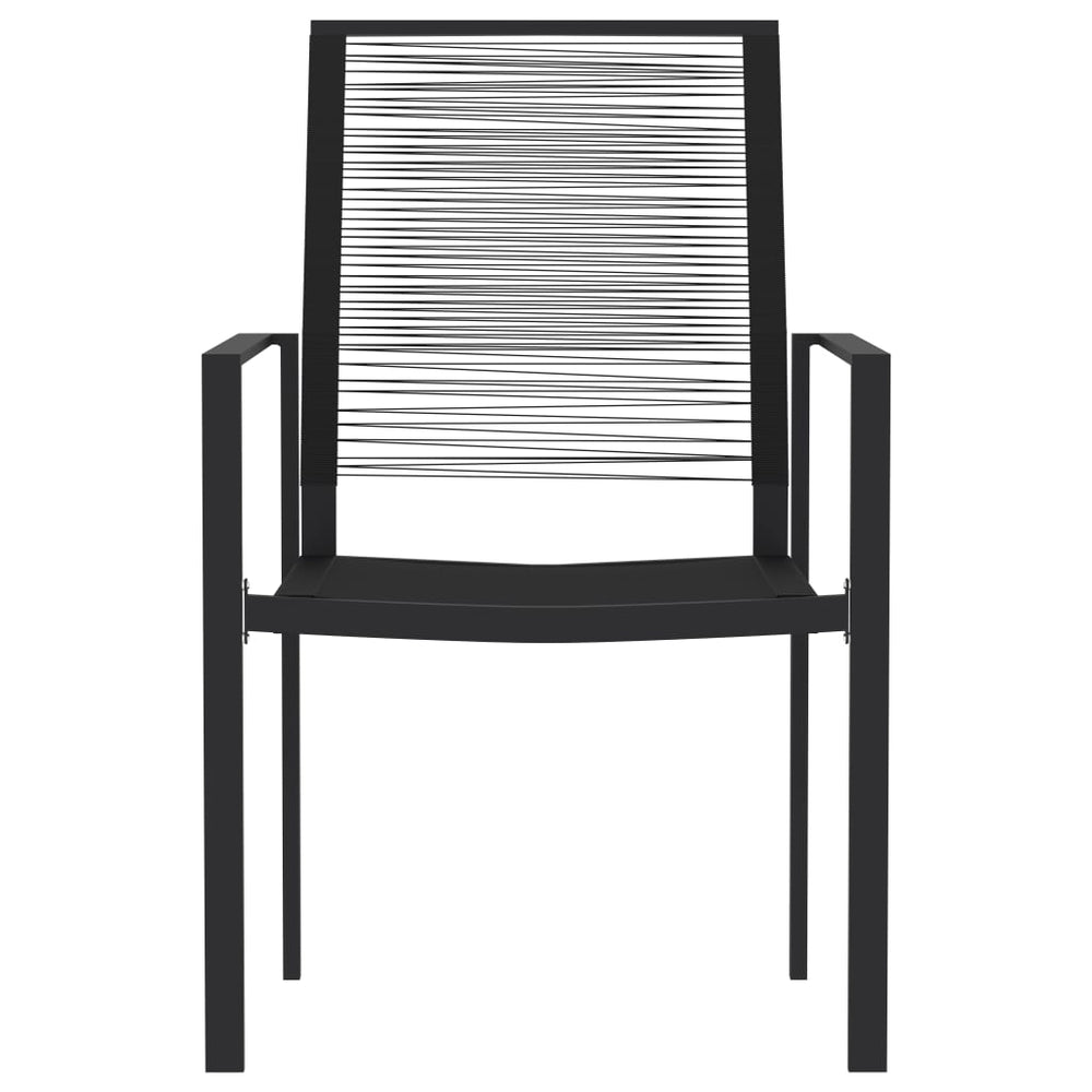 7-delige Tuinset zwart MeubelReus