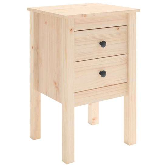 Nachtkastjes 2 st 40x35x61,5 cm massief grenenhout MeubelReus