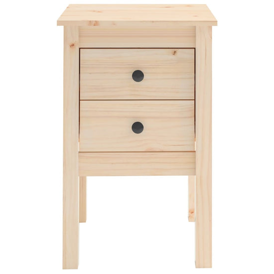 Nachtkastjes 2 st 40x35x61,5 cm massief grenenhout MeubelReus