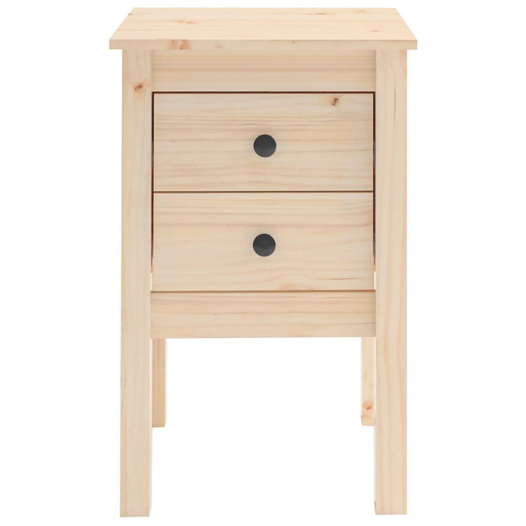 Nachtkastjes 2 st 40x35x61,5 cm massief grenenhout MeubelReus