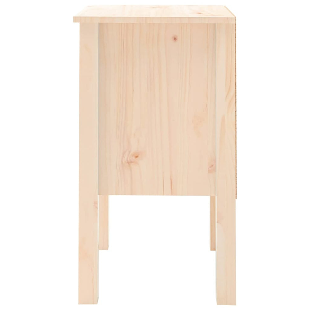 Nachtkastjes 2 st 40x35x61,5 cm massief grenenhout MeubelReus