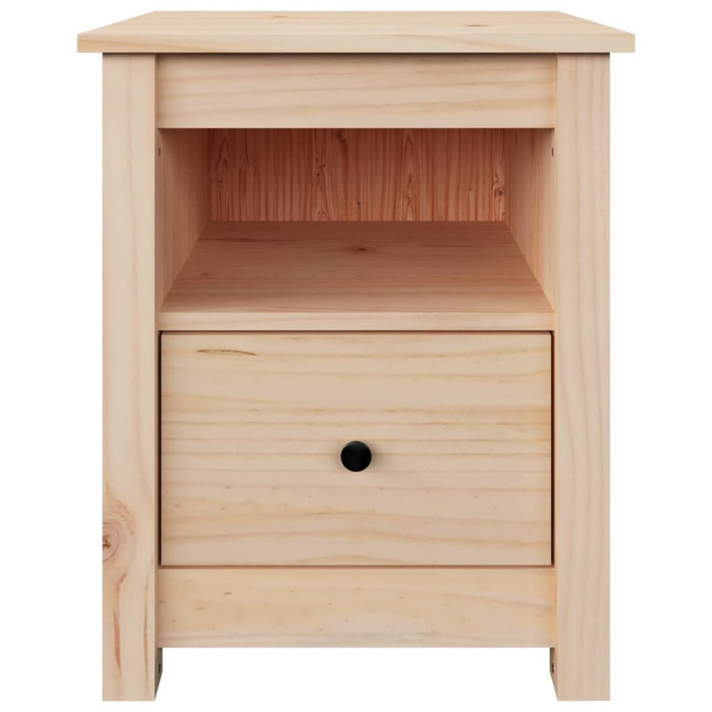 Nachtkastje 40x35x49 cm massief grenenhout MeubelReus