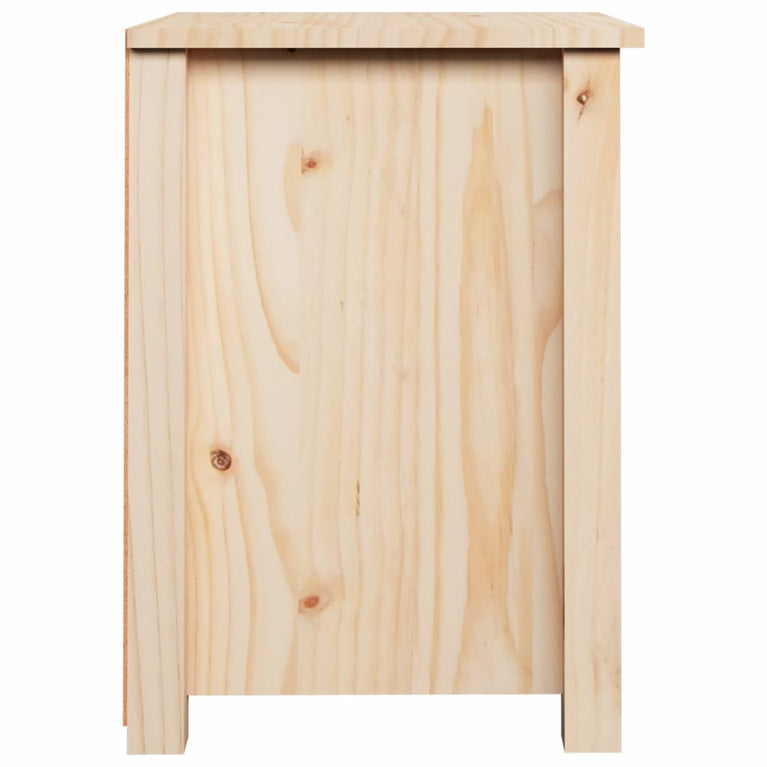 Nachtkastje 40x35x49 cm massief grenenhout MeubelReus