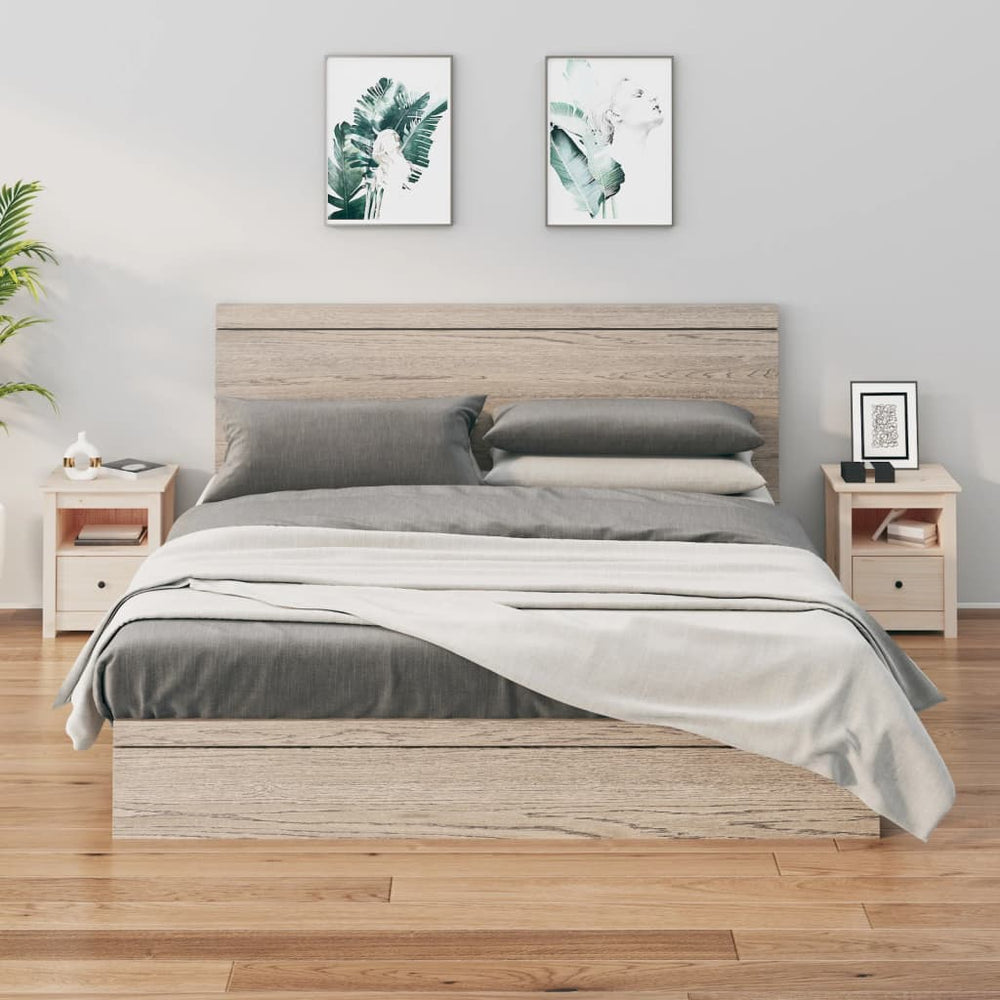 Nachtkastjes 2 st 40x35x49 cm massief grenenhout MeubelReus