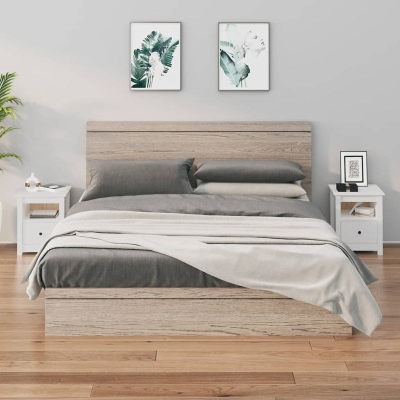 Nachtkastjes 2 st 40x35x49 cm massief grenenhout wit MeubelReus