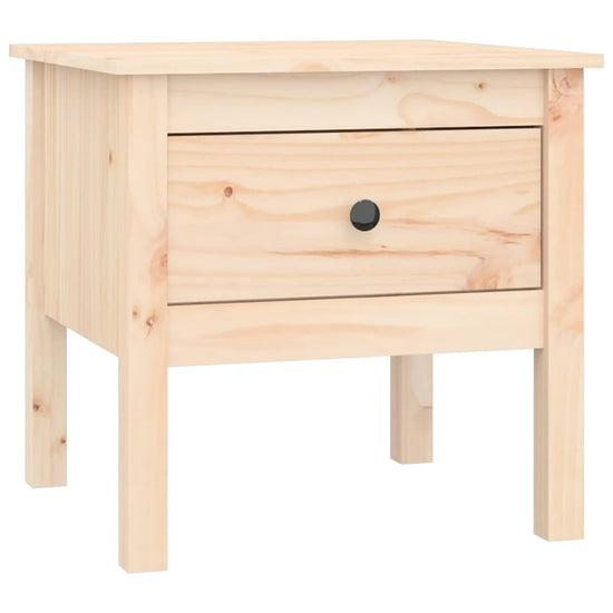 Bijzettafel 50x50x49 cm massief grenenhout MeubelReus