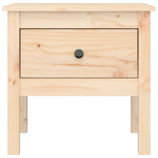 Bijzettafel 50x50x49 cm massief grenenhout MeubelReus