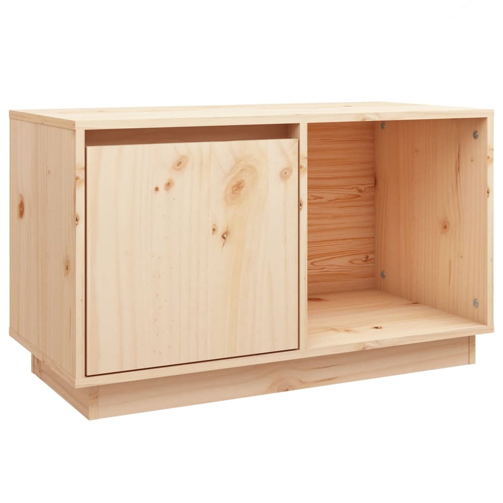 Tv-meubel 74x35x44 cm massief grenenhout MeubelReus