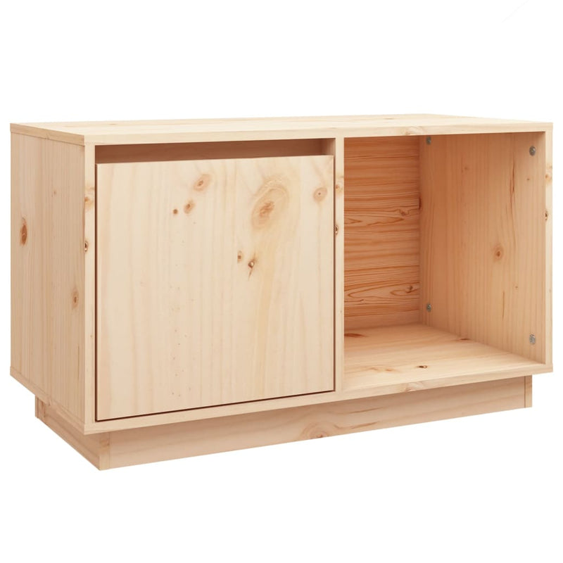 Tv-meubel 74x35x44 cm massief grenenhout MeubelReus
