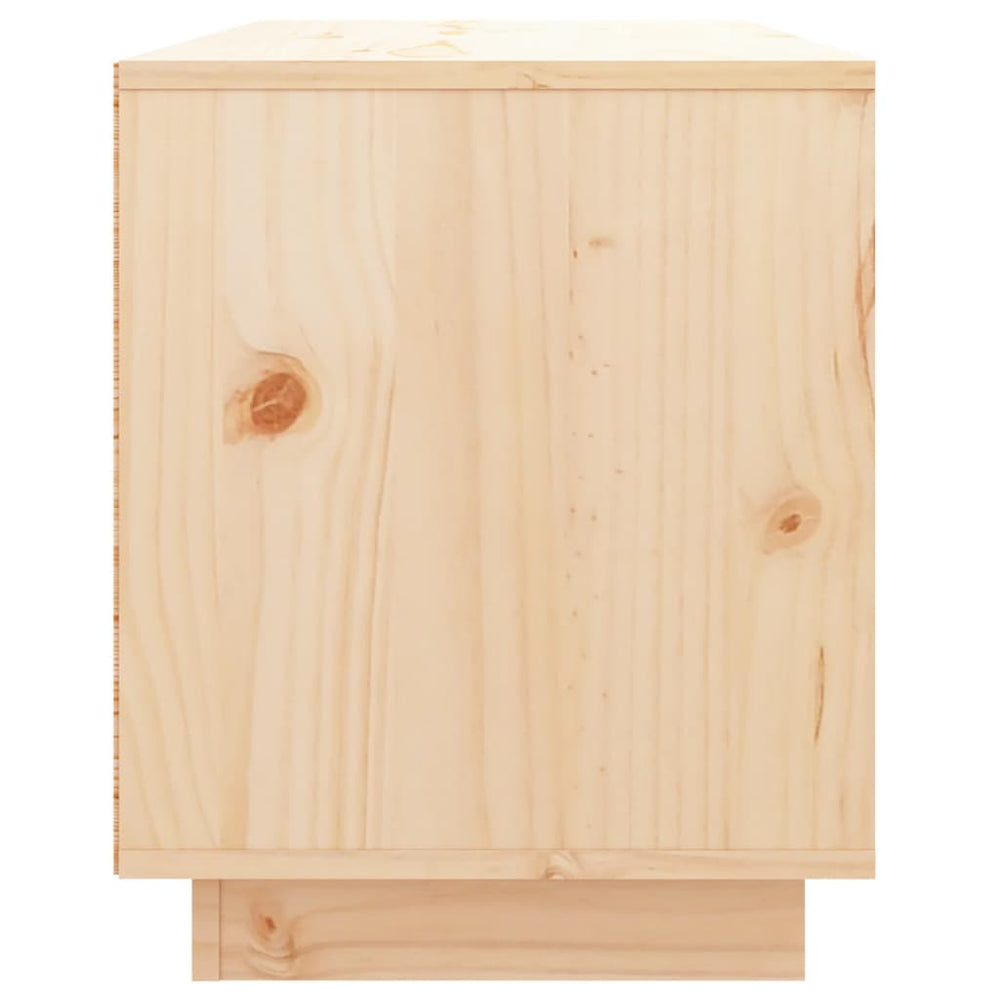 Tv-meubel 74x35x44 cm massief grenenhout MeubelReus