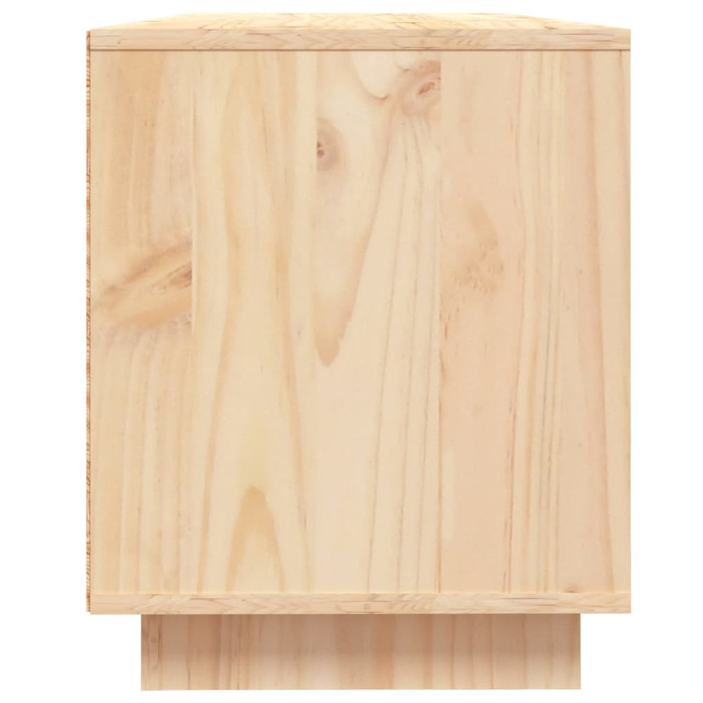 Tv-meubel 110,5x35x44 cm massief grenenhout MeubelReus