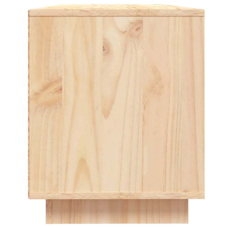 Tv-meubel 110,5x35x44 cm massief grenenhout MeubelReus