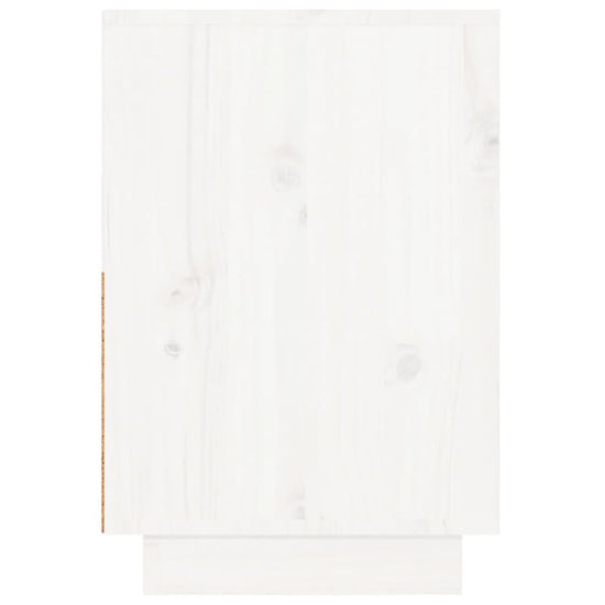 Nachtkastjes 2 st 60x34x51 cm massief grenenhout wit MeubelReus