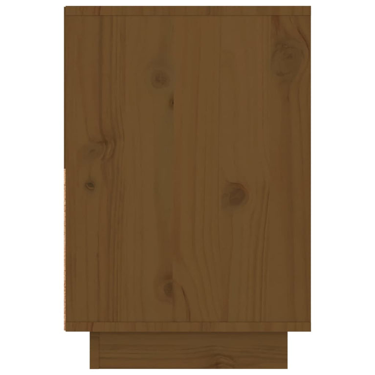 Nachtkastjes 2 st 60x34x51 cm massief grenenhout honingbruin MeubelReus