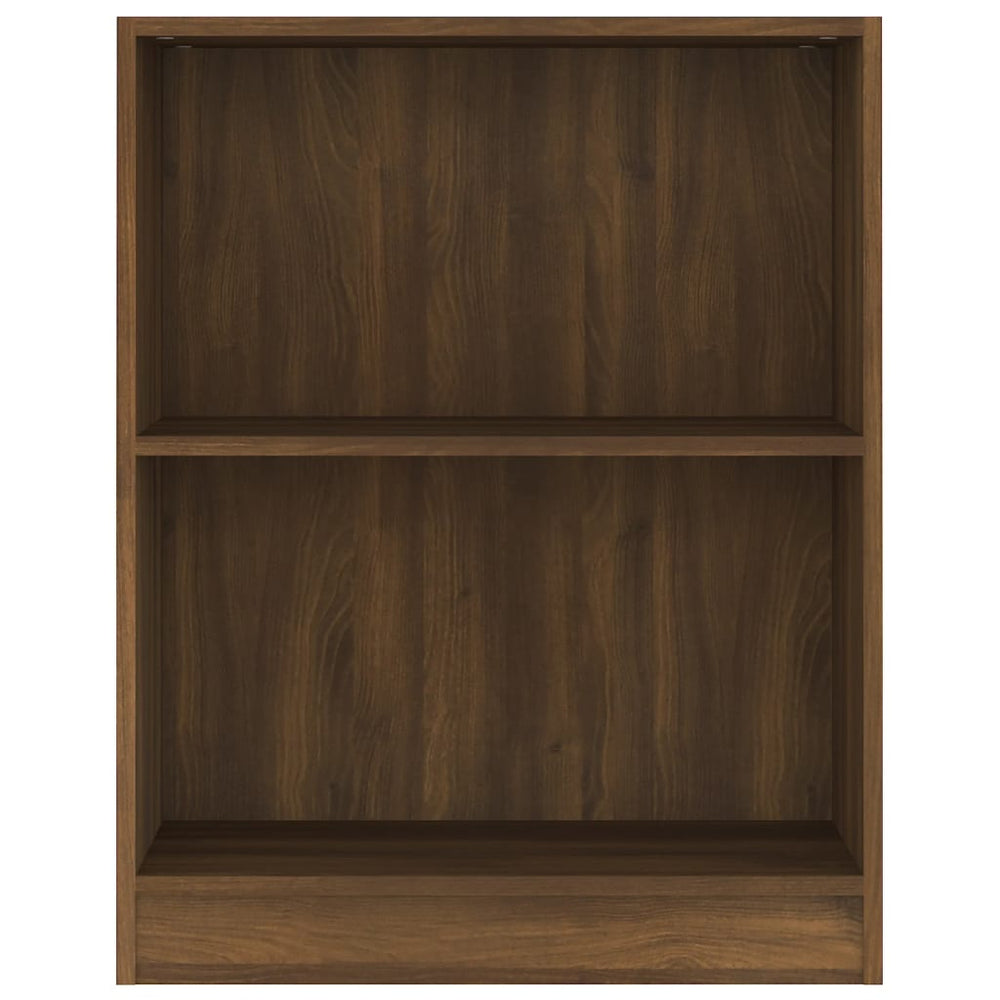 Boekenkast 60x24x74,5 cm bewerkt hout bruin eikenkleur MeubelReus