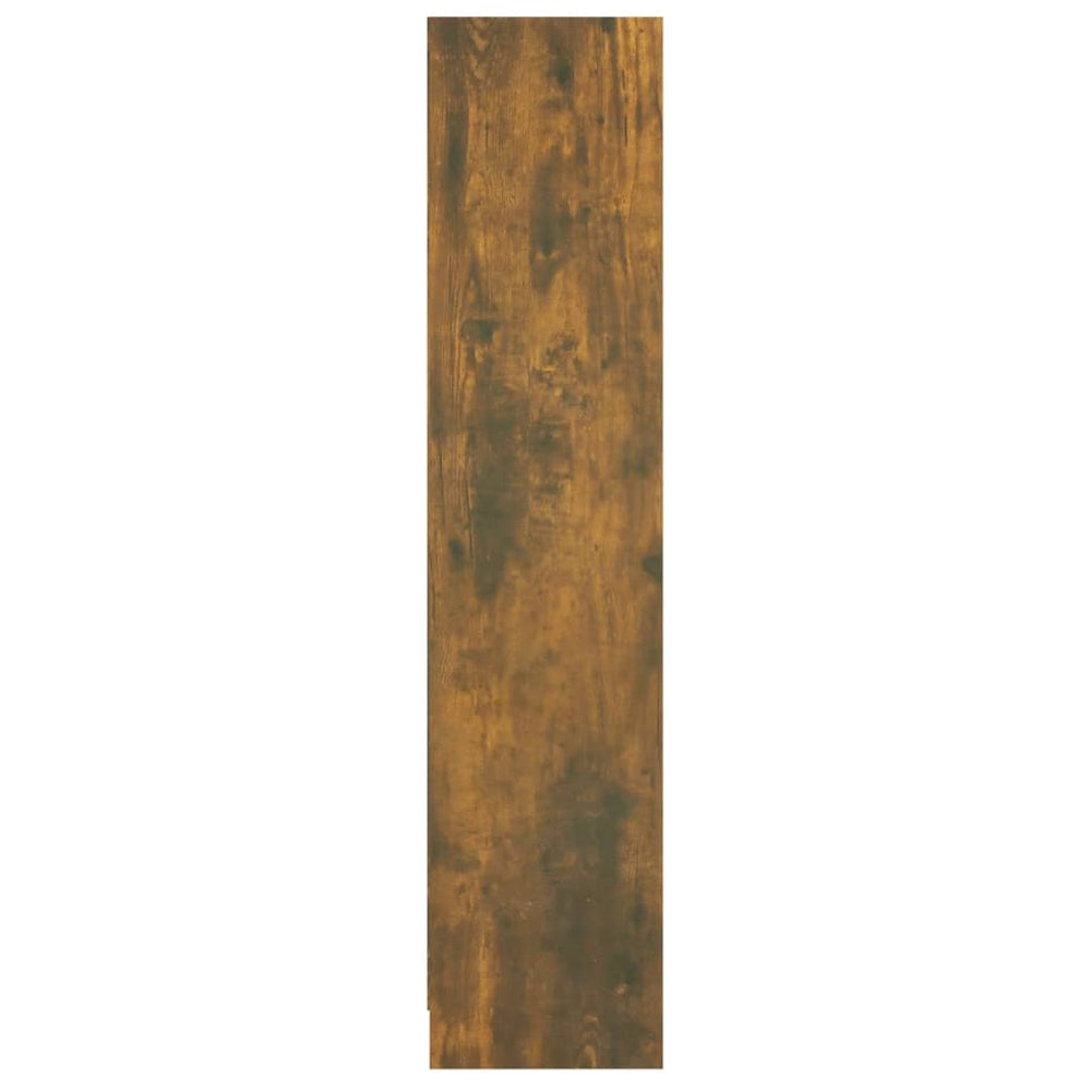 Boekenkast 60x24x109 cm bewerkt hout gerookt eikenkleurig MeubelReus