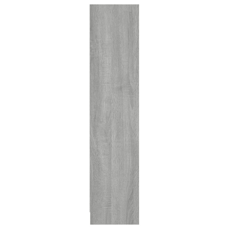 Boekenkast 60x24x109 cm bewerkt hout grijs sonoma eikenkleurig MeubelReus