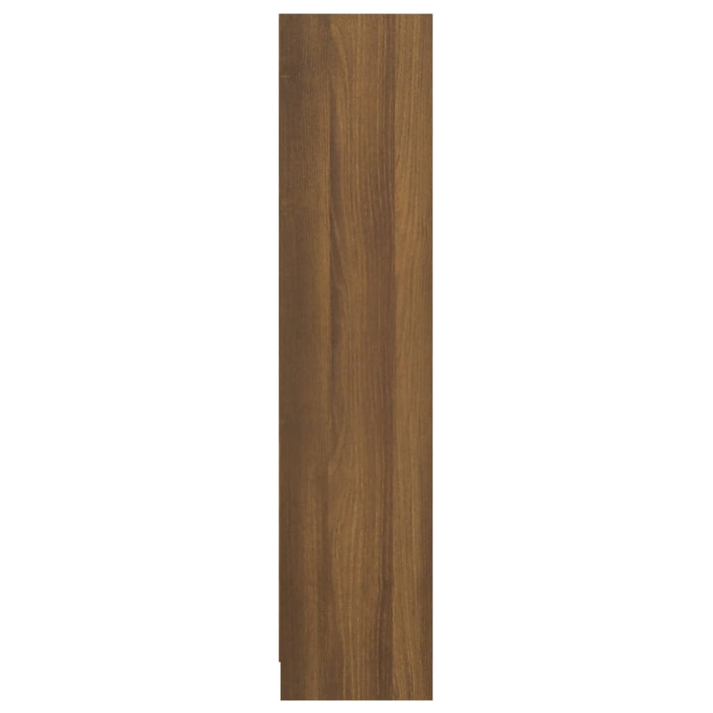Boekenkast 60x24x109 cm bewerkt hout bruin eikenkleur MeubelReus