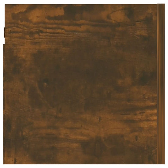 Tv-wandmeubel 30,5x30x30 cm gerookt eikenkleurig MeubelReus