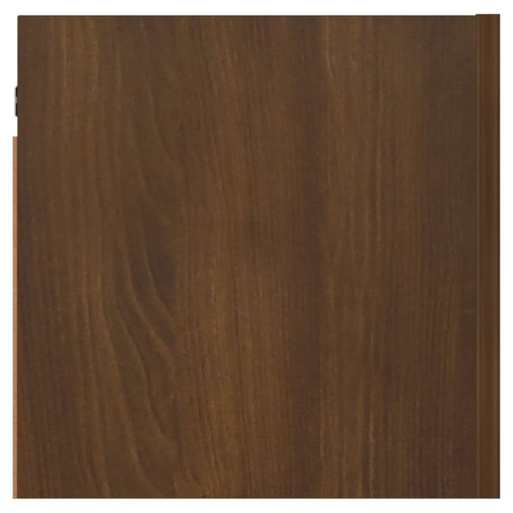 Tv-wandmeubel 30,5x30x30 cm bruin eikenkleur MeubelReus
