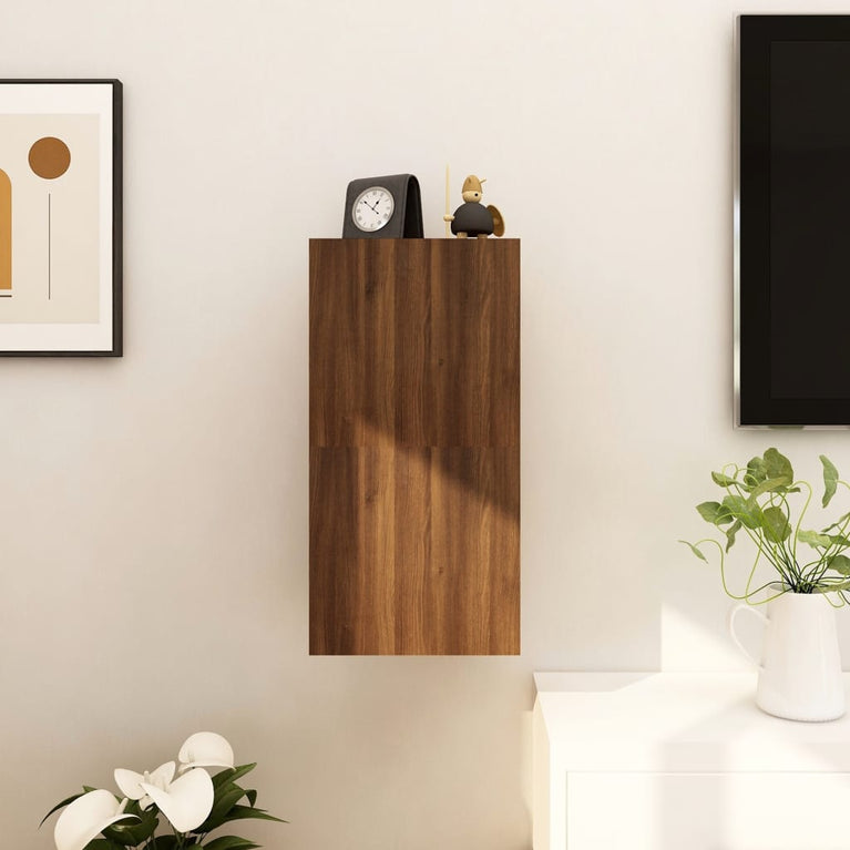 Tv-wandmeubelen 2 st 30,5x30x30 cm bruineikenkleurig MeubelReus