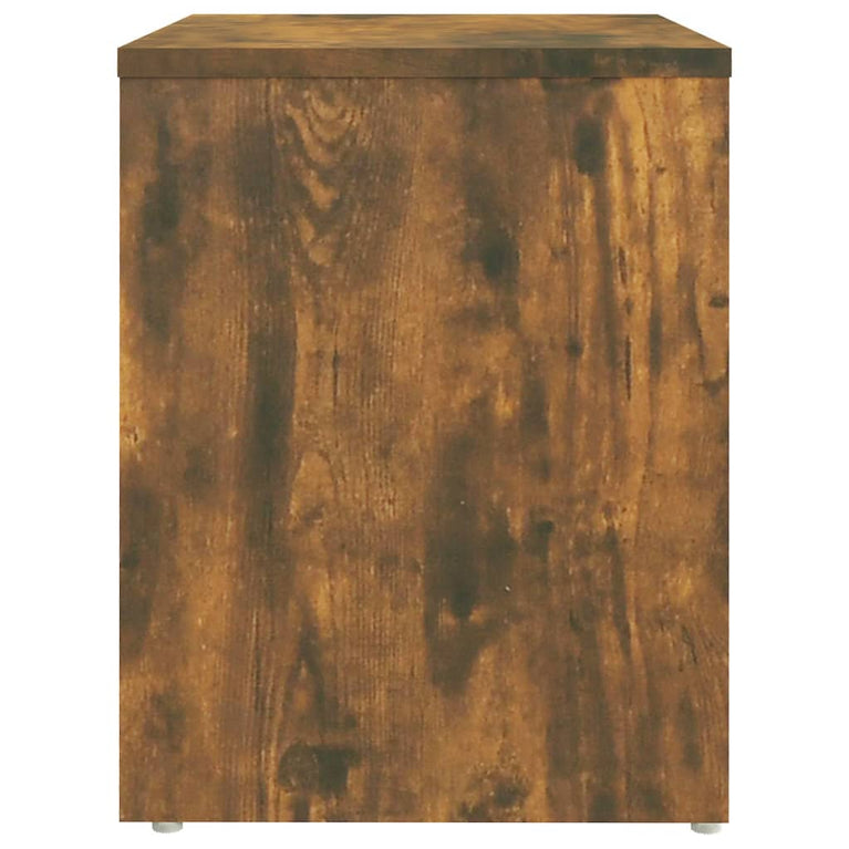 Nachtkastjes 2 st 40x30x40 cm bewerkt hout gerookt eikenkleurig