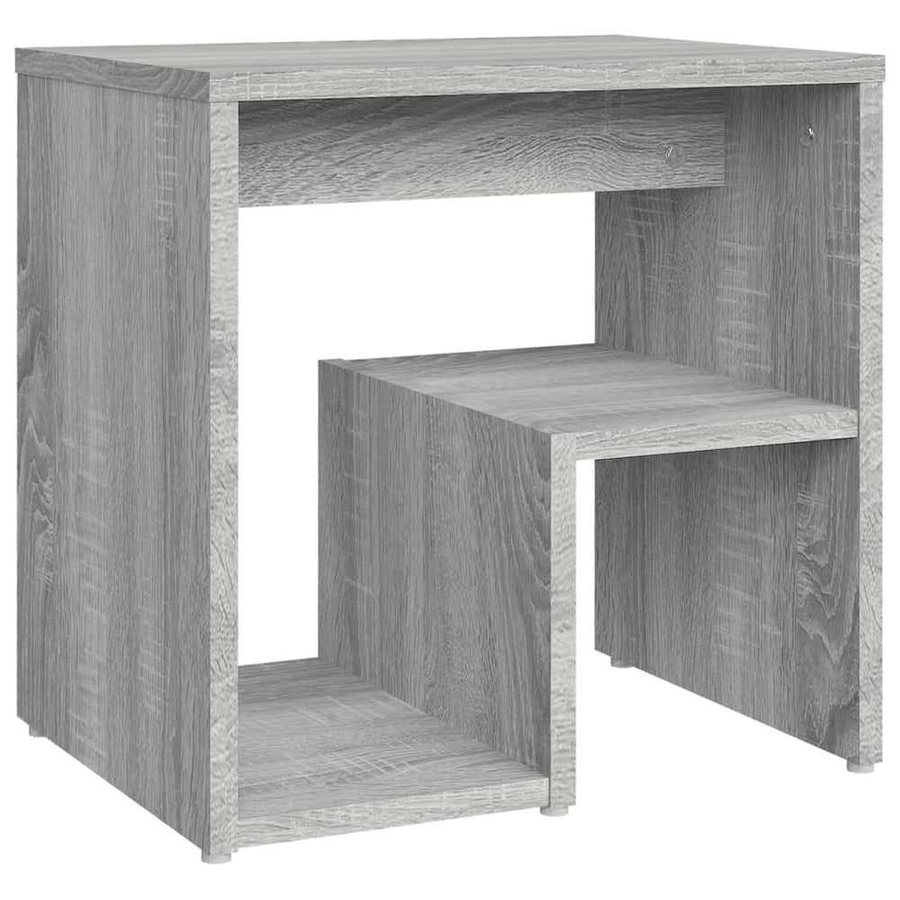 Nachtkastjes 2 st 40x30x40 cm bewerkt hout grijs sonoma eiken MeubelReus