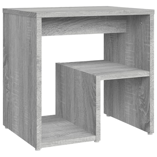Nachtkastjes 2 st 40x30x40 cm bewerkt hout grijs sonoma eiken MeubelReus