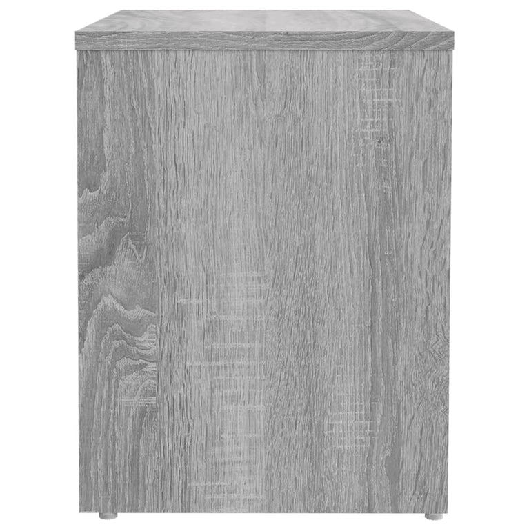 Nachtkastjes 2 st 40x30x40 cm bewerkt hout grijs sonoma eiken MeubelReus
