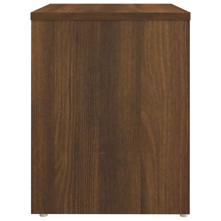 Nachtkastjes 2 st 40x30x40 cm bewerkt hout bruin eikenkleur MeubelReus