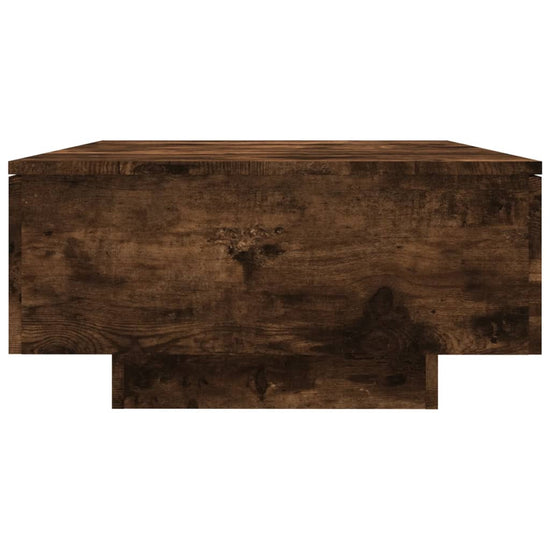 Salontafel 90x60x31 cm bewerkt hout gerookt eikenkleurig MeubelReus