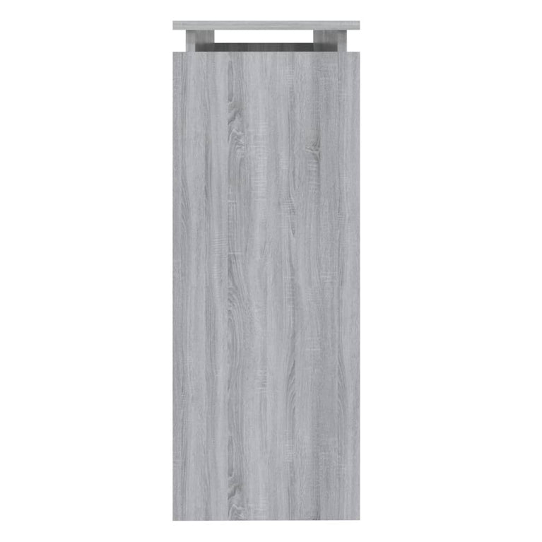 Wandtafel 102x30x80 cm bewerkt hout grijs sonoma eikenkleurig MeubelReus