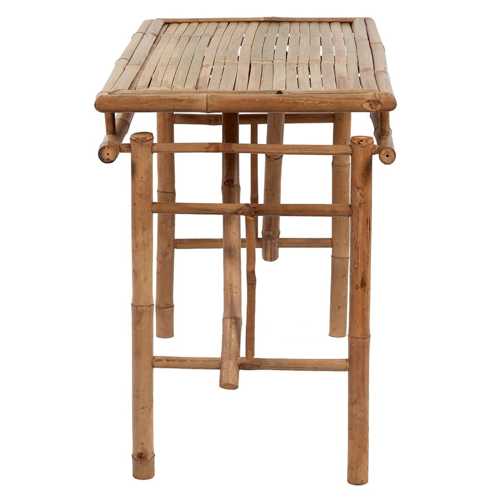 Tuintafel inklapbaar 115x50x75 cm bamboe MeubelReus