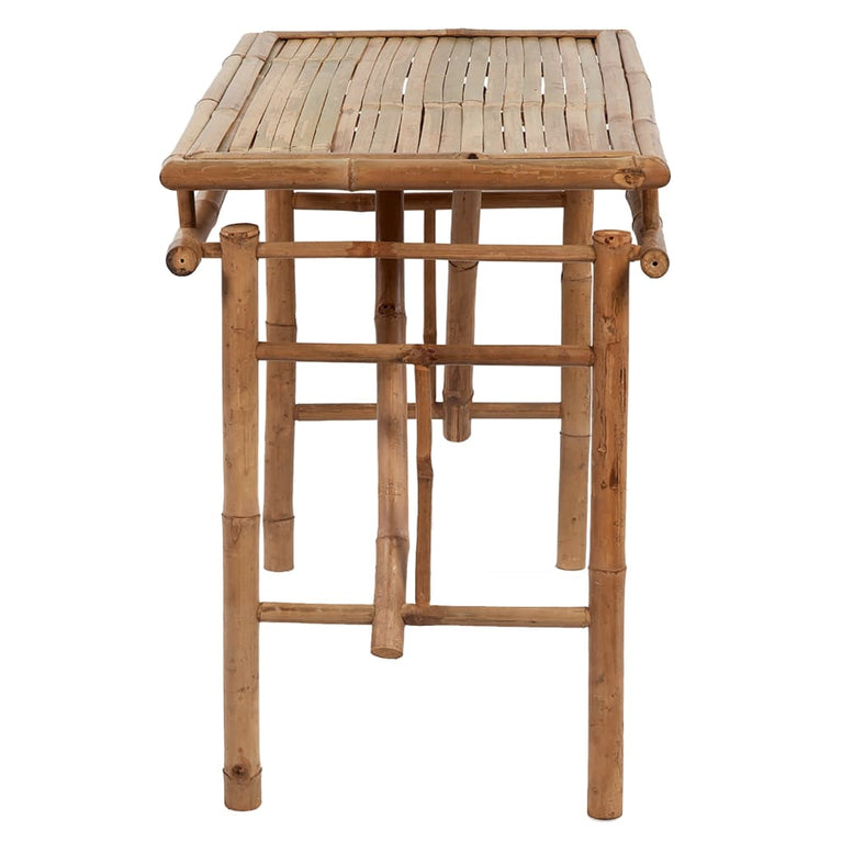 Tuintafel inklapbaar 115x50x75 cm bamboe MeubelReus
