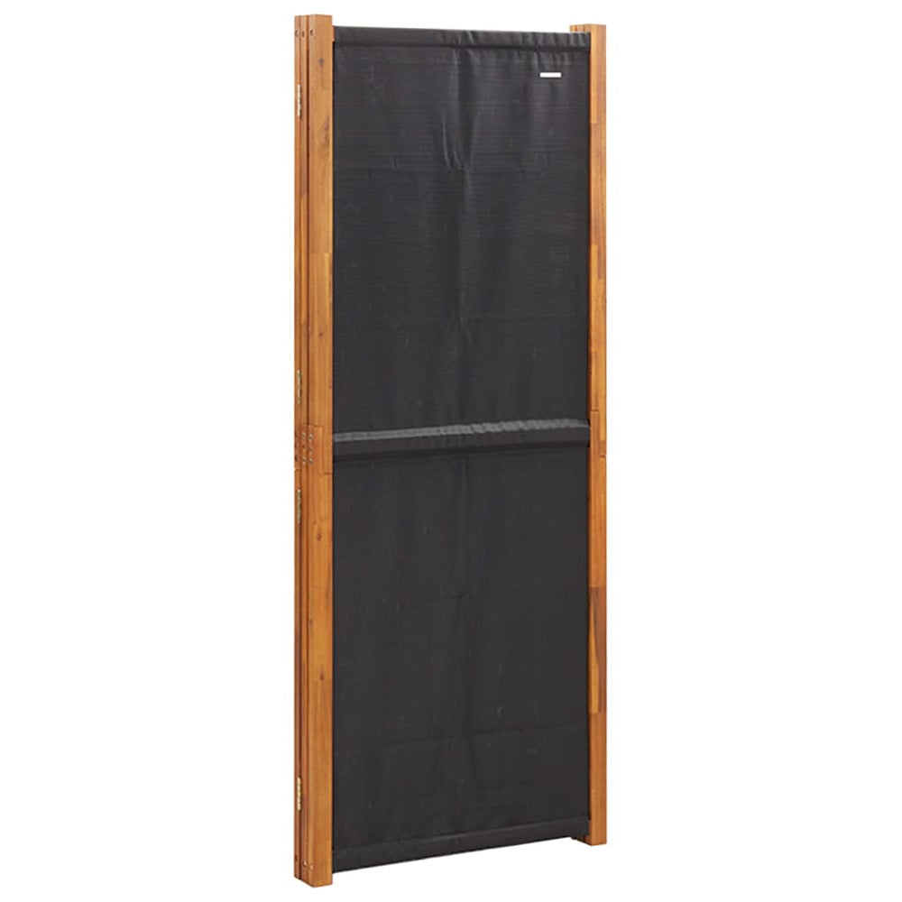 Kamerscherm met 3 panelen 210x180 cm zwart MeubelReus