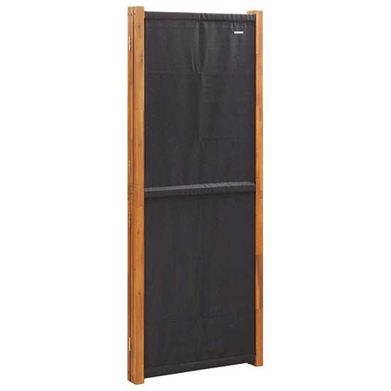 Kamerscherm met 3 panelen 210x180 cm zwart MeubelReus
