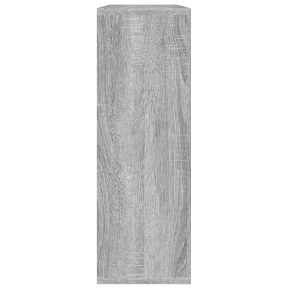 Wandschap 104x20x58,5 cm bewerkt hout grijs sonoma eikenkleurig MeubelReus