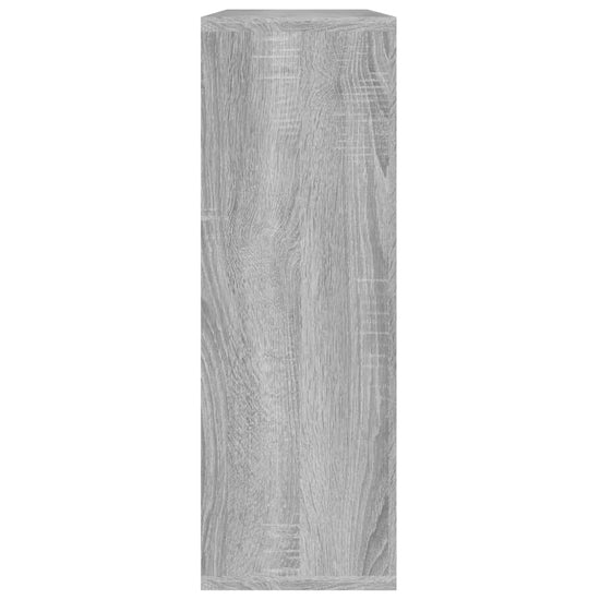Wandschap 104x20x58,5 cm bewerkt hout grijs sonoma eikenkleurig MeubelReus