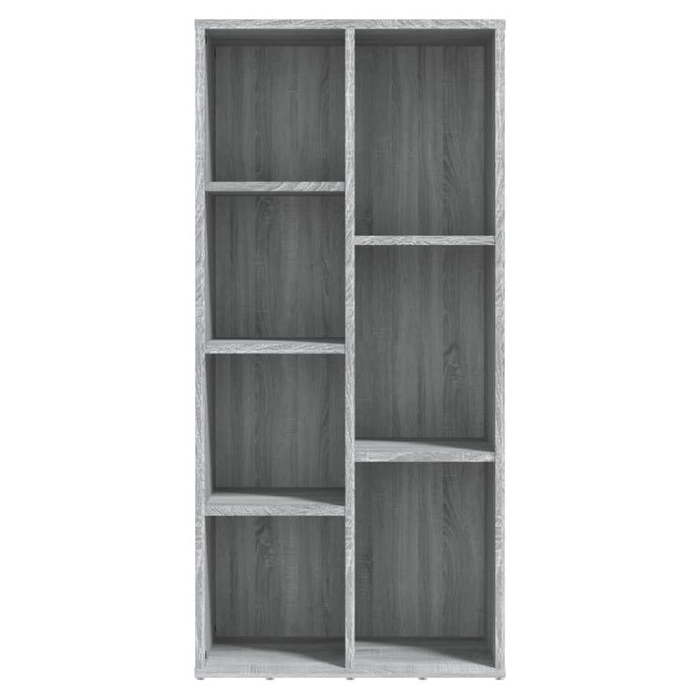 Boekenkast 50x25x106 cm grijs sonoma eikenkleurig
