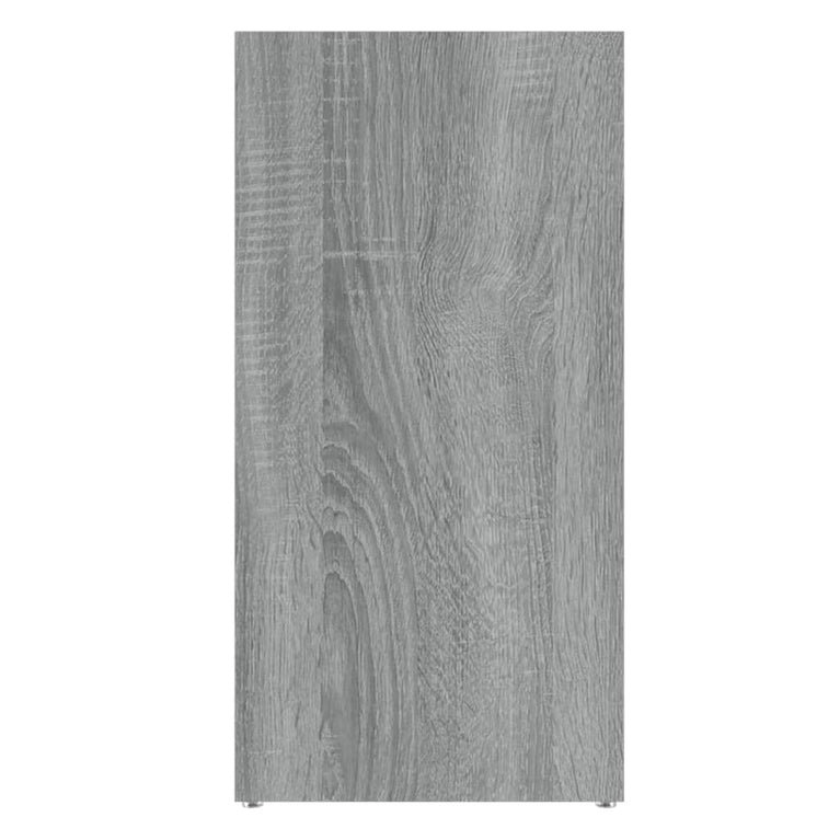 Boekenkast 50x25x106 cm grijs sonoma eikenkleurig