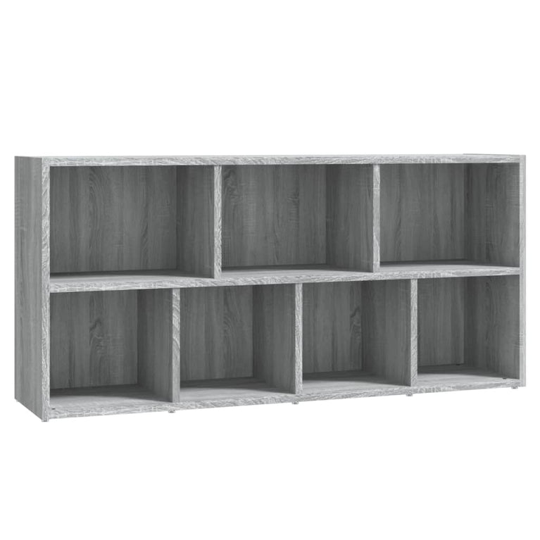 Boekenkast 50x25x106 cm grijs sonoma eikenkleurig
