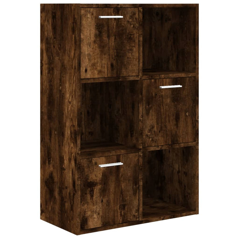 Opbergkast 60x29,5x90 cm gerookt eikenkleurig MeubelReus