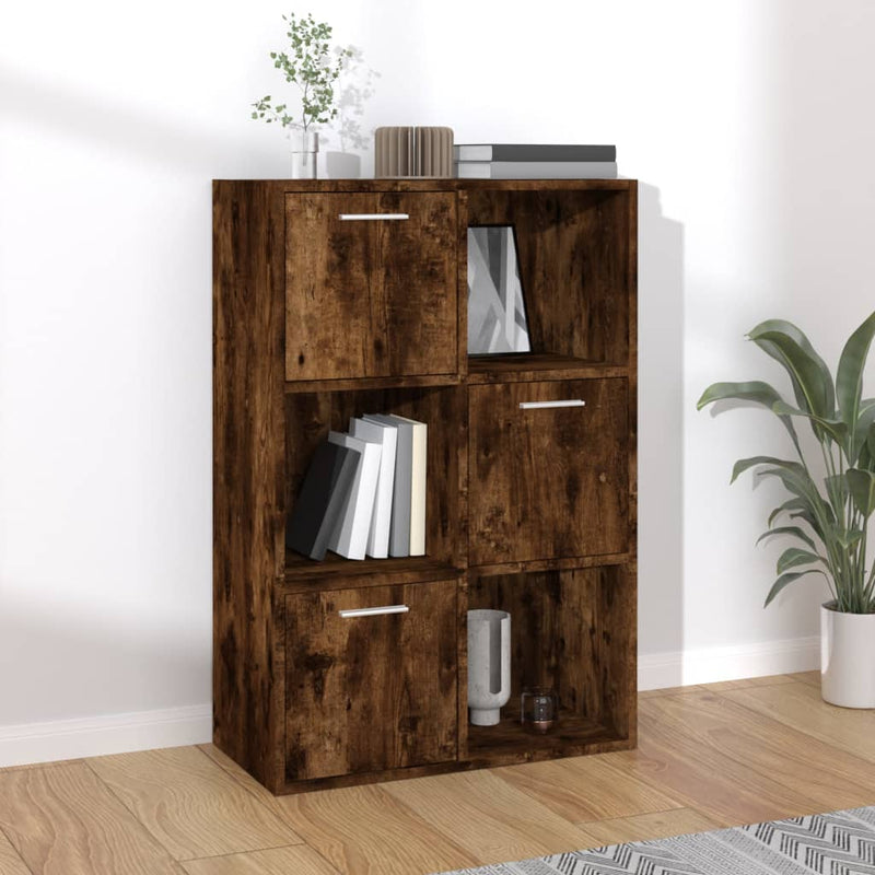 Opbergkast 60x29,5x90 cm gerookt eikenkleurig MeubelReus