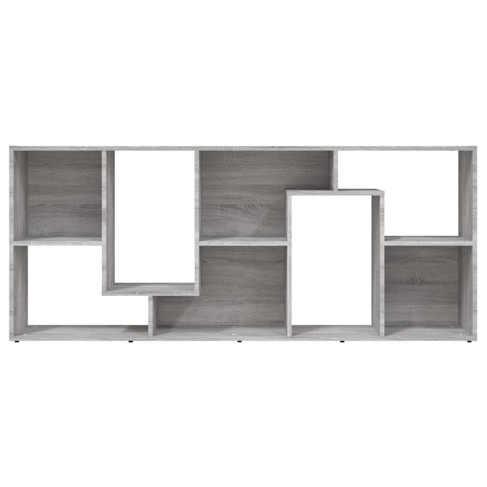 Boekenkast 67x24x161 cm bewerkt hout grijs sonoma eikenkleurig MeubelReus