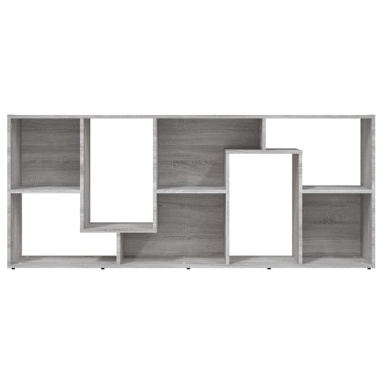 Boekenkast 67x24x161 cm bewerkt hout grijs sonoma eikenkleurig MeubelReus